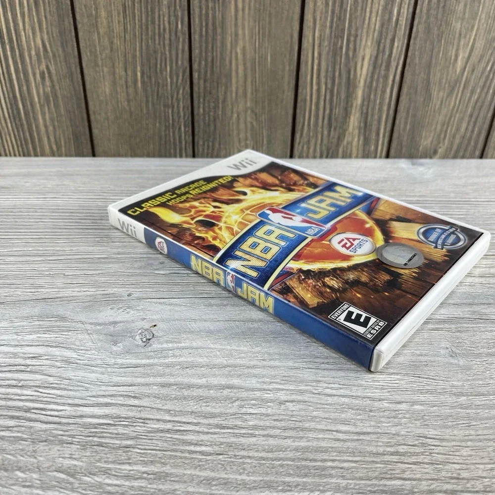 NBA Jam Nintendo Wii 2010 No Manual Tested Working EA Sports